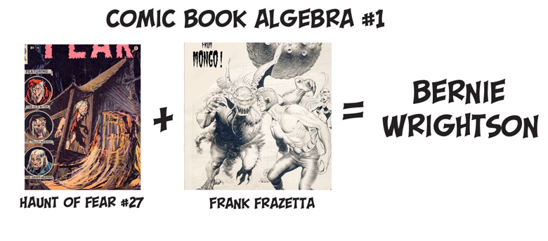 Bernie Wrightson, Frank Frazetta, Comic Book Algebra